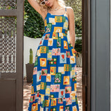Royal Tasmania Maxi Dress