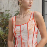 Ringer Reef Midi Dress