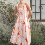 Ringer Reef Midi Dress