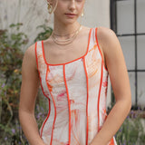 Ringer Reef Midi Dress