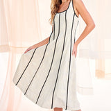 Crystal Cascades Midi Dress