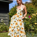 Sunflower Maxi Dress