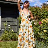Sunflower Maxi Dress