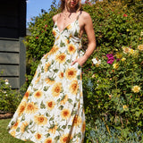 Sunflower Maxi Dress